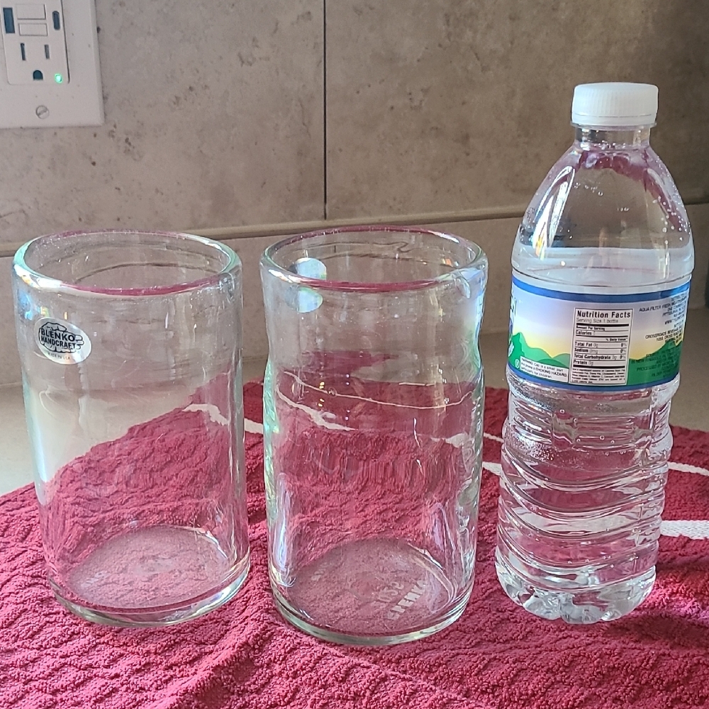 Set of 2 2025 Blenko Glasses